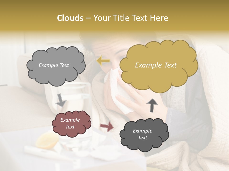 Home Lying Health PowerPoint Template