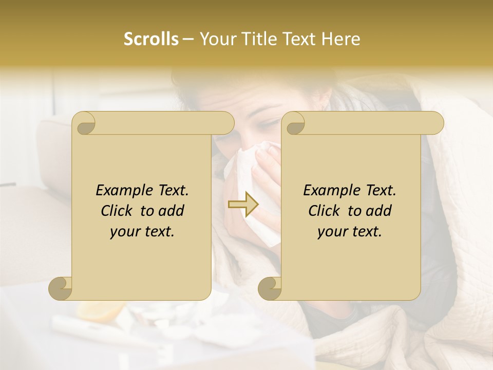 Home Lying Health PowerPoint Template