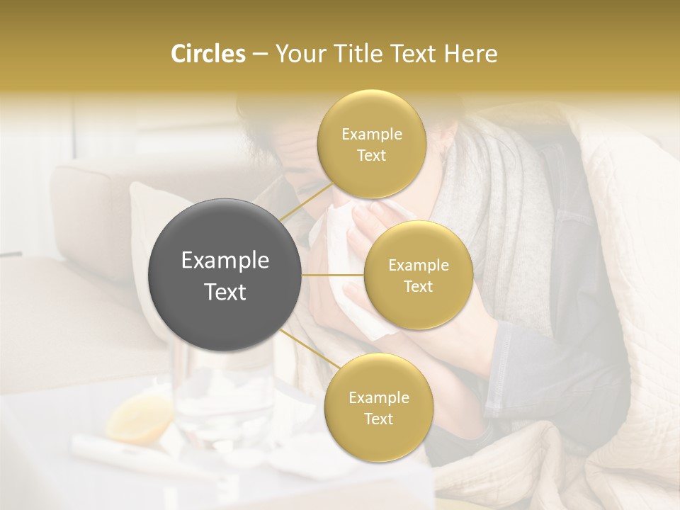 Home Lying Health PowerPoint Template