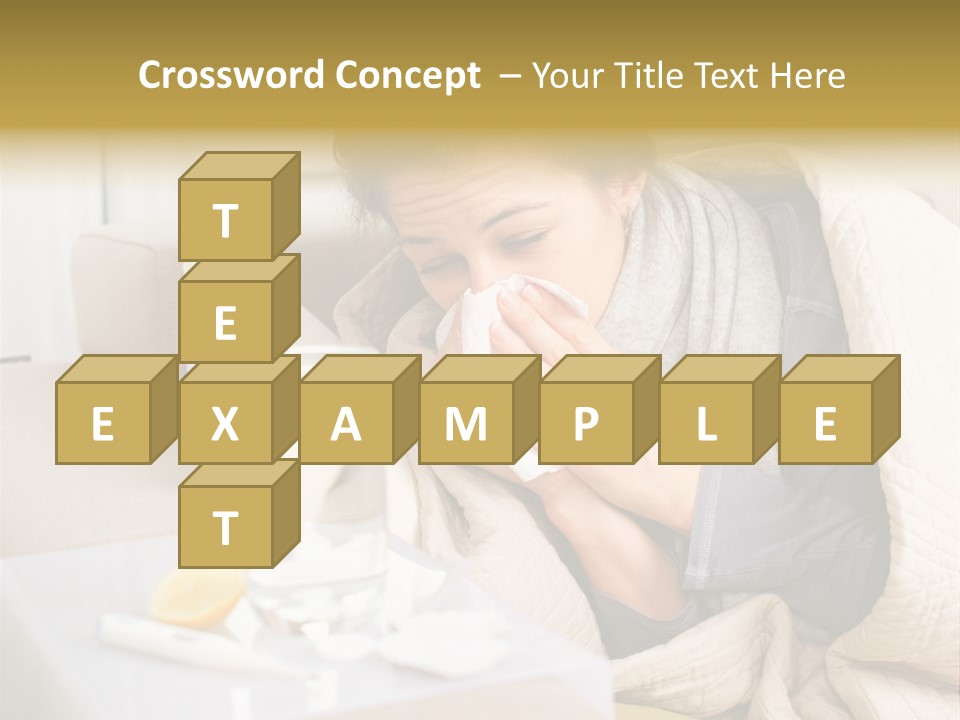 Home Lying Health PowerPoint Template