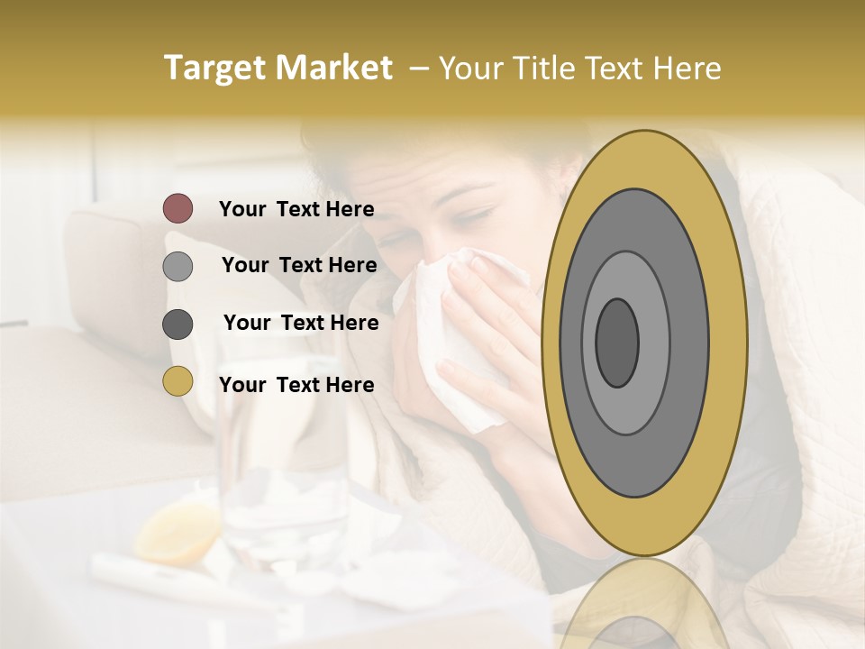 Home Lying Health PowerPoint Template