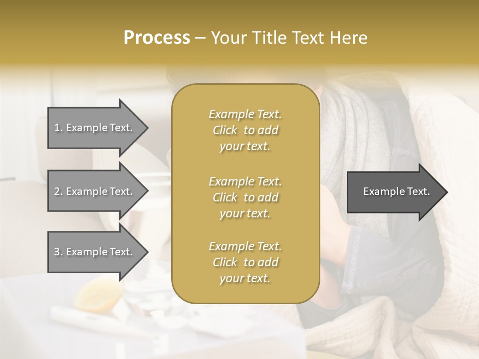 Home Lying Health PowerPoint Template