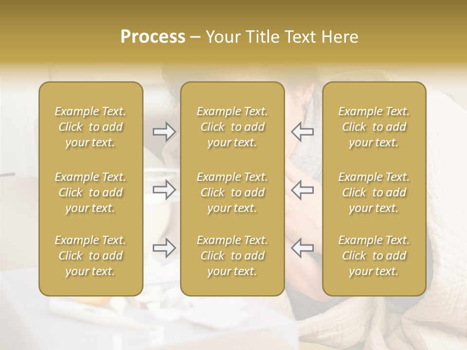 Home Lying Health PowerPoint Template