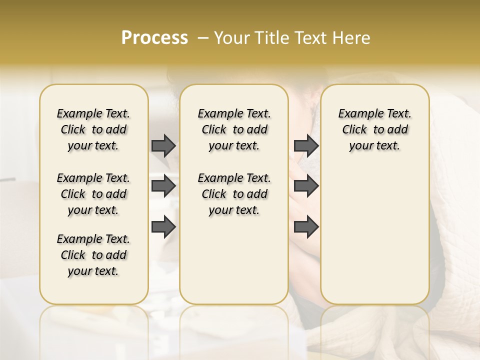 Home Lying Health PowerPoint Template