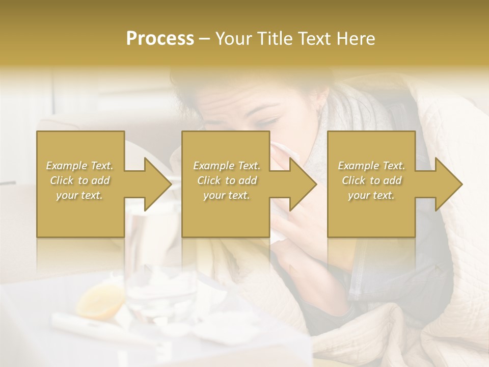 Home Lying Health PowerPoint Template