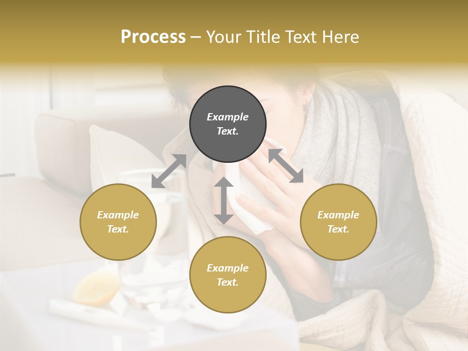 Home Lying Health PowerPoint Template