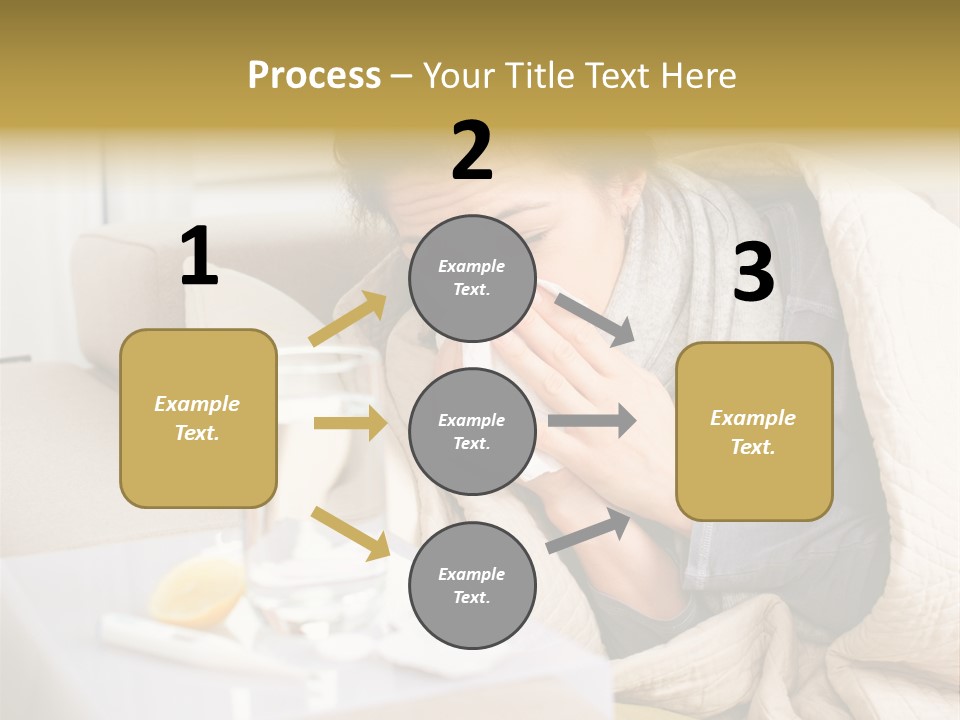 Home Lying Health PowerPoint Template
