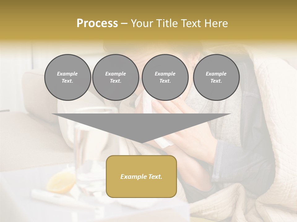 Home Lying Health PowerPoint Template