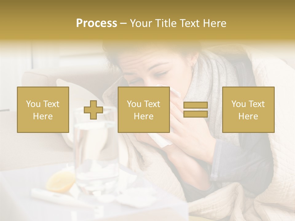 Home Lying Health PowerPoint Template