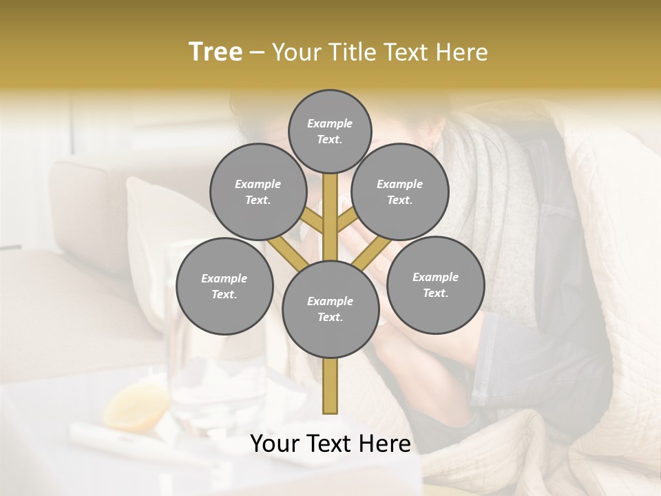 Home Lying Health PowerPoint Template