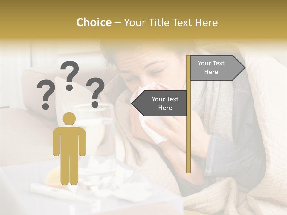 Home Lying Health PowerPoint Template