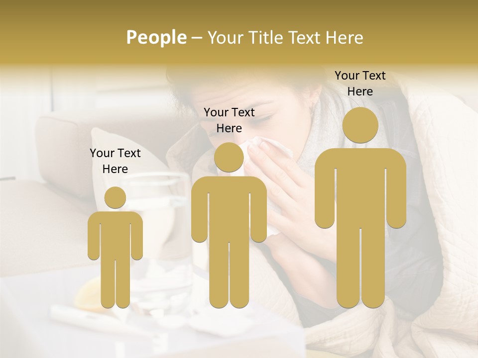 Home Lying Health PowerPoint Template