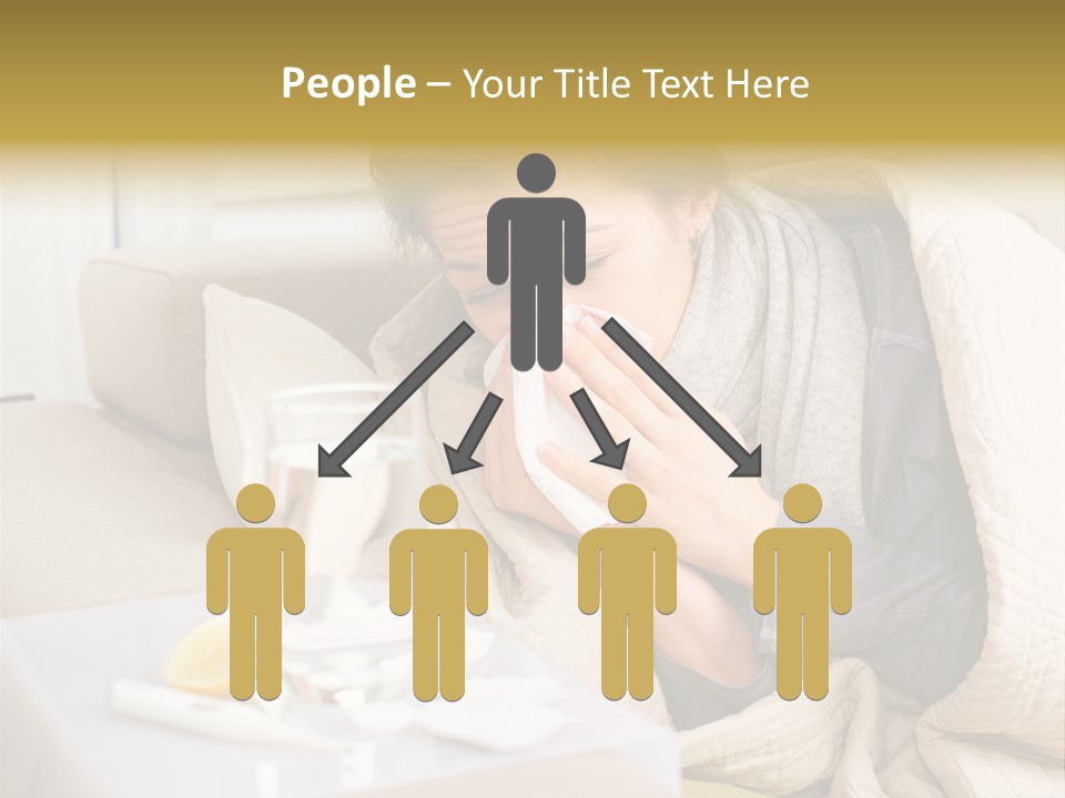 Home Lying Health PowerPoint Template