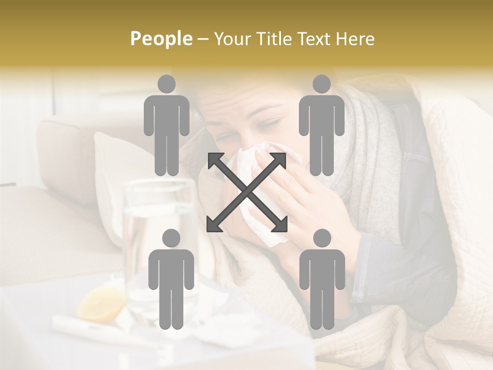 Home Lying Health PowerPoint Template