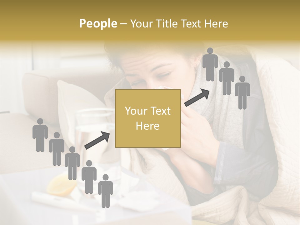 Home Lying Health PowerPoint Template