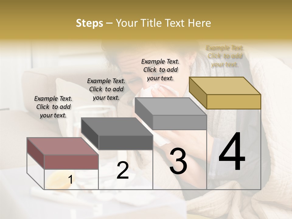 Home Lying Health PowerPoint Template
