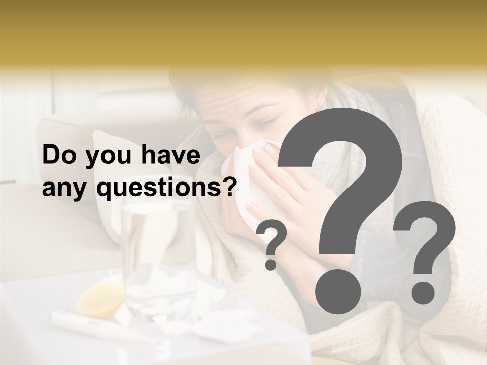 Home Lying Health PowerPoint Template