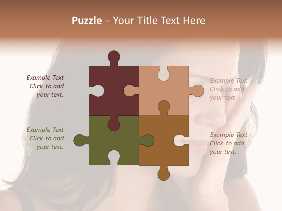 People Expression Hispanic PowerPoint Template