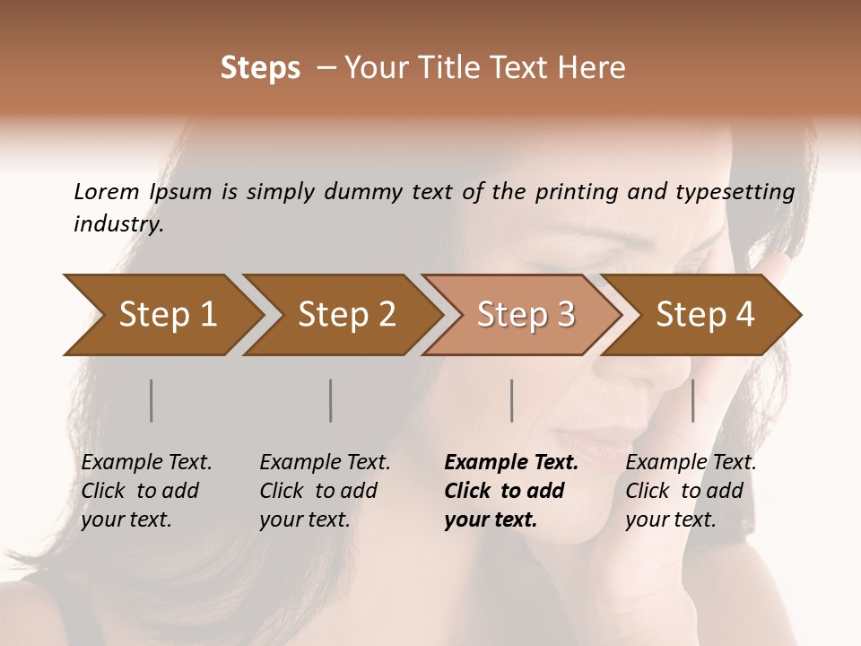 People Expression Hispanic PowerPoint Template