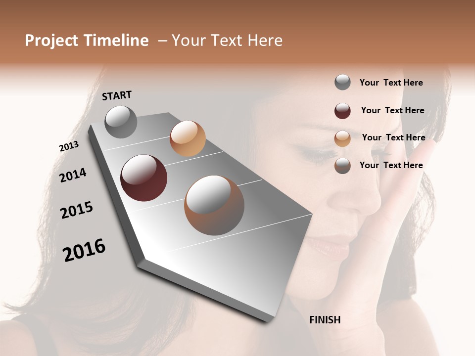 People Expression Hispanic PowerPoint Template