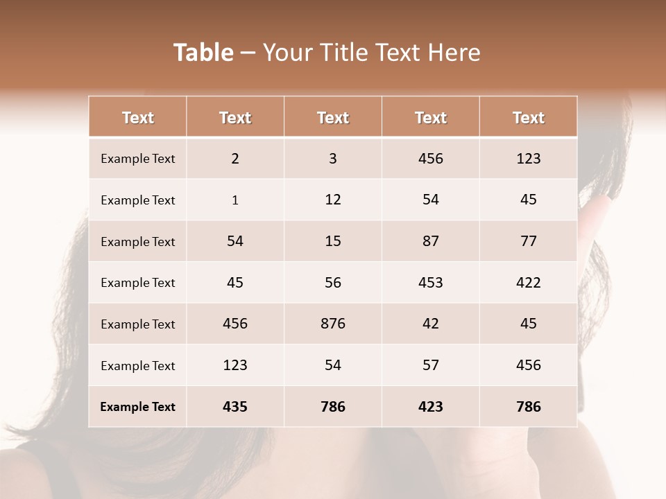 People Expression Hispanic PowerPoint Template