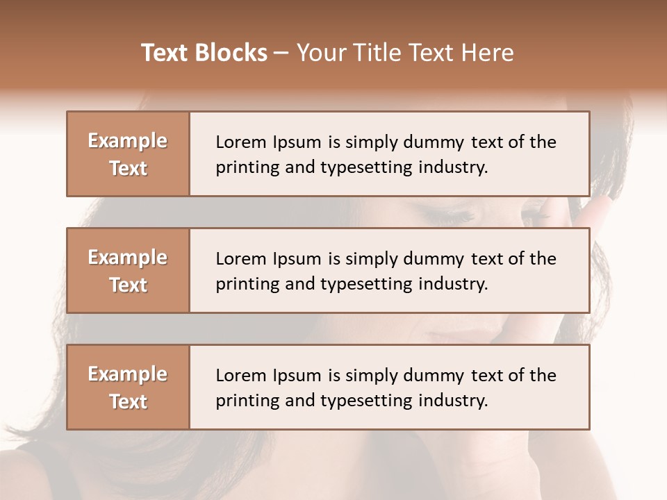 People Expression Hispanic PowerPoint Template