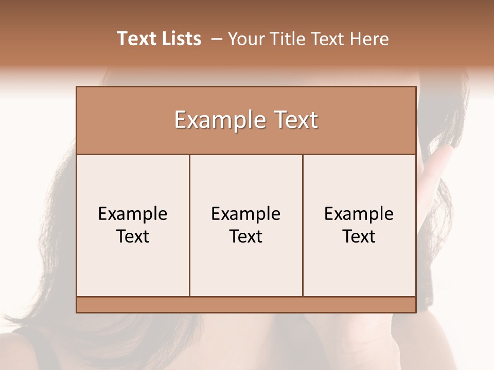 People Expression Hispanic PowerPoint Template