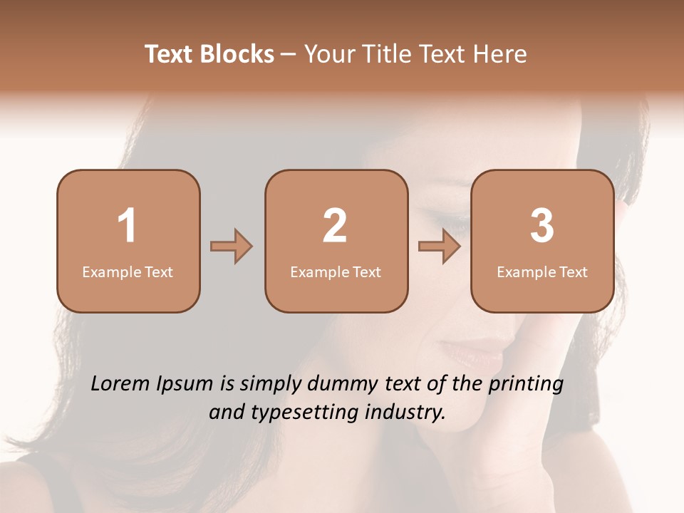 People Expression Hispanic PowerPoint Template