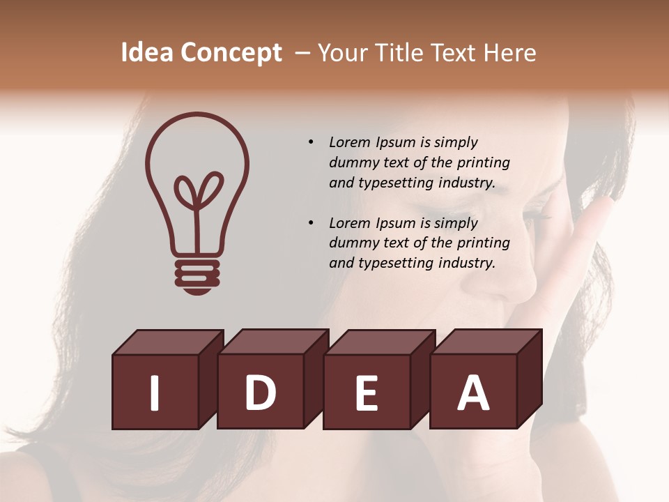 People Expression Hispanic PowerPoint Template