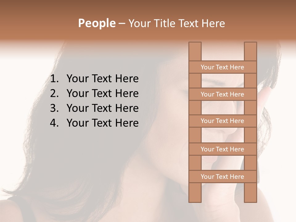 People Expression Hispanic PowerPoint Template