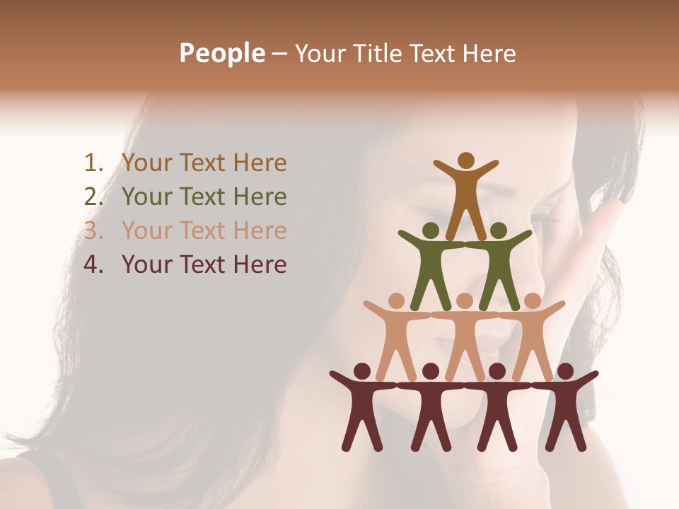 People Expression Hispanic PowerPoint Template