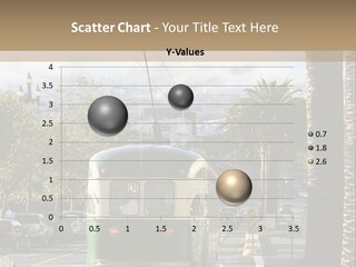 City Tram Passenger PowerPoint Template