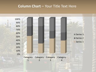 City Tram Passenger PowerPoint Template