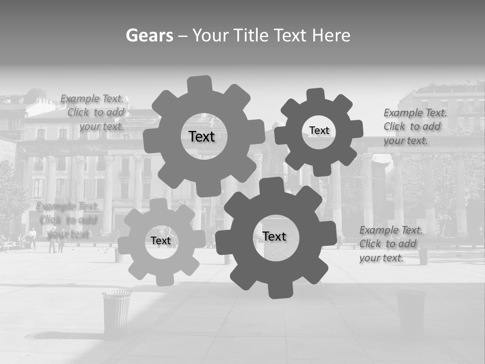 Europe Monument Italia PowerPoint Template