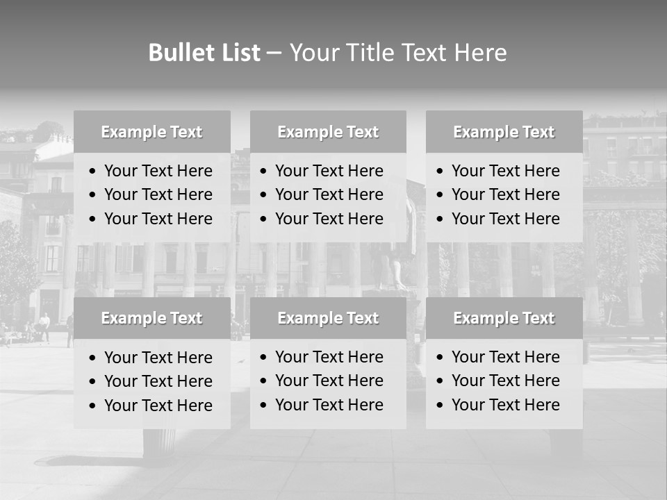 Europe Monument Italia PowerPoint Template