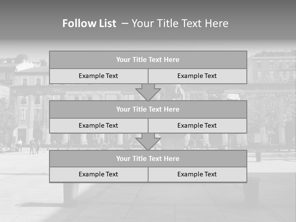 Europe Monument Italia PowerPoint Template