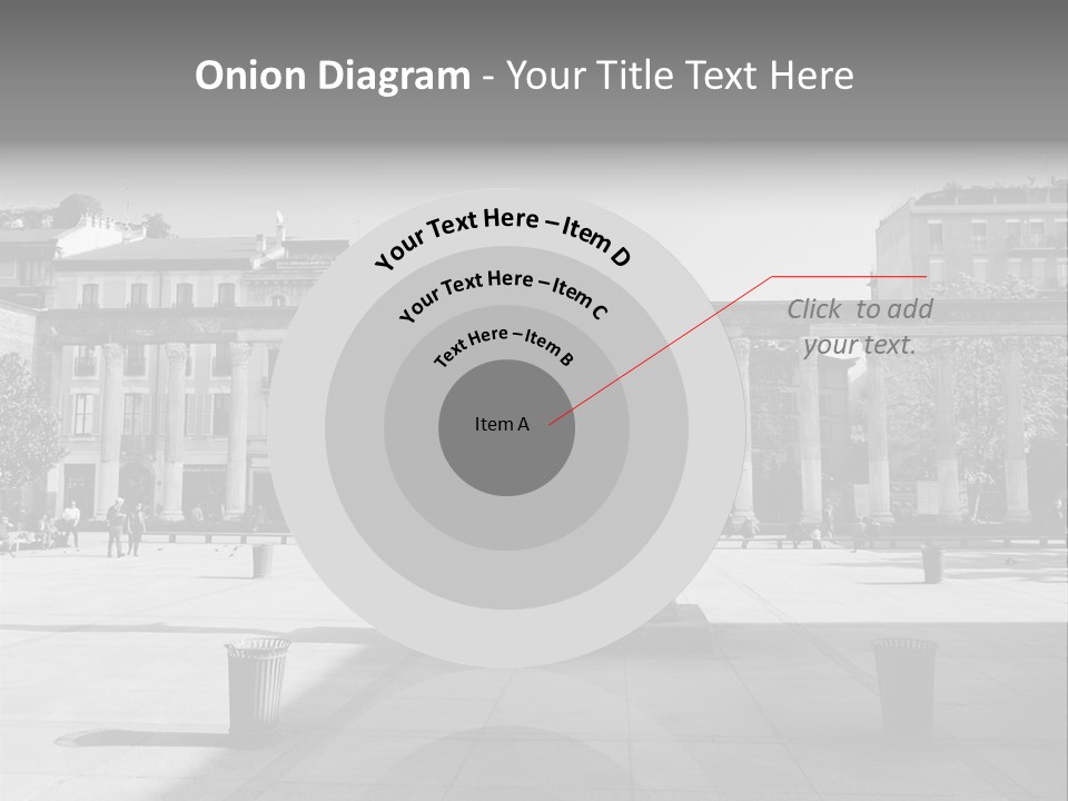 Europe Monument Italia PowerPoint Template