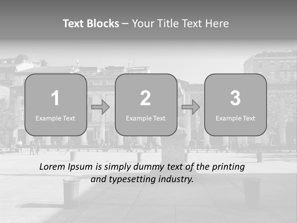 Europe Monument Italia PowerPoint Template