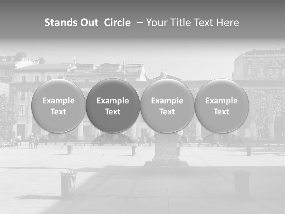Europe Monument Italia PowerPoint Template