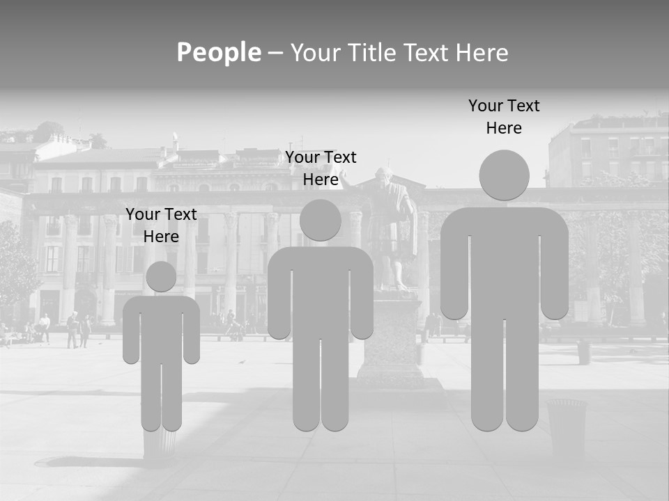 Europe Monument Italia PowerPoint Template