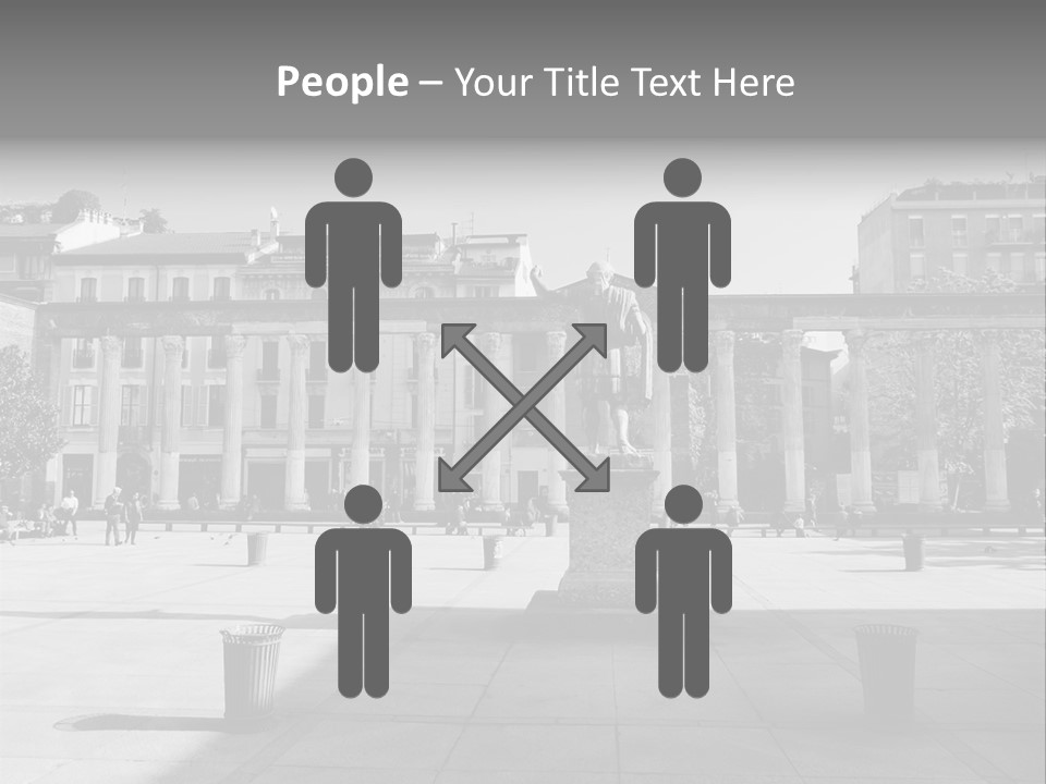 Europe Monument Italia PowerPoint Template