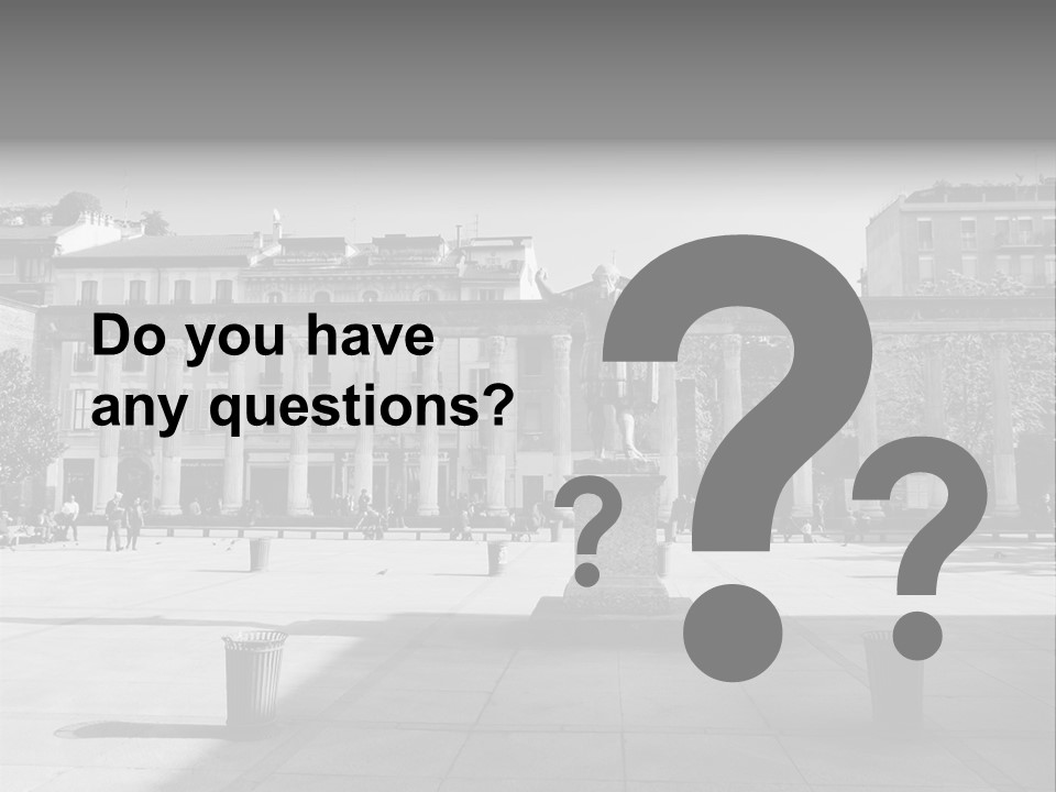 Europe Monument Italia PowerPoint Template