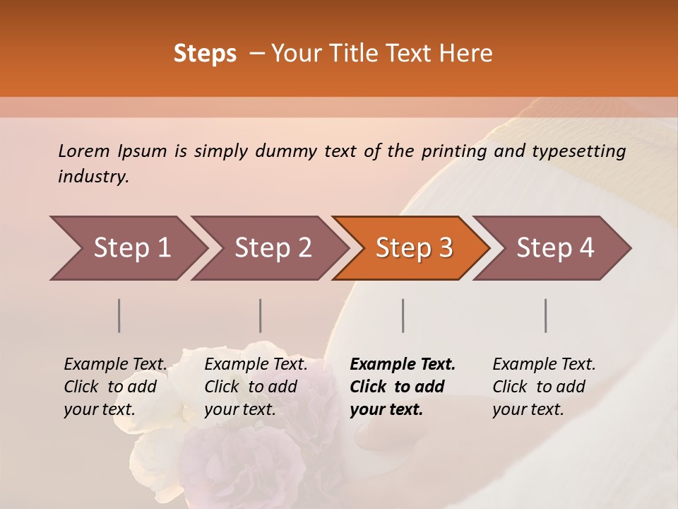Positive Fertility Expecting PowerPoint Template