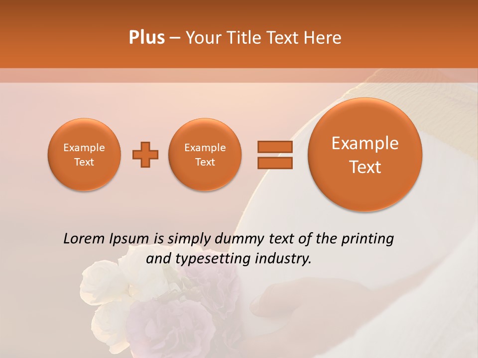 Positive Fertility Expecting PowerPoint Template