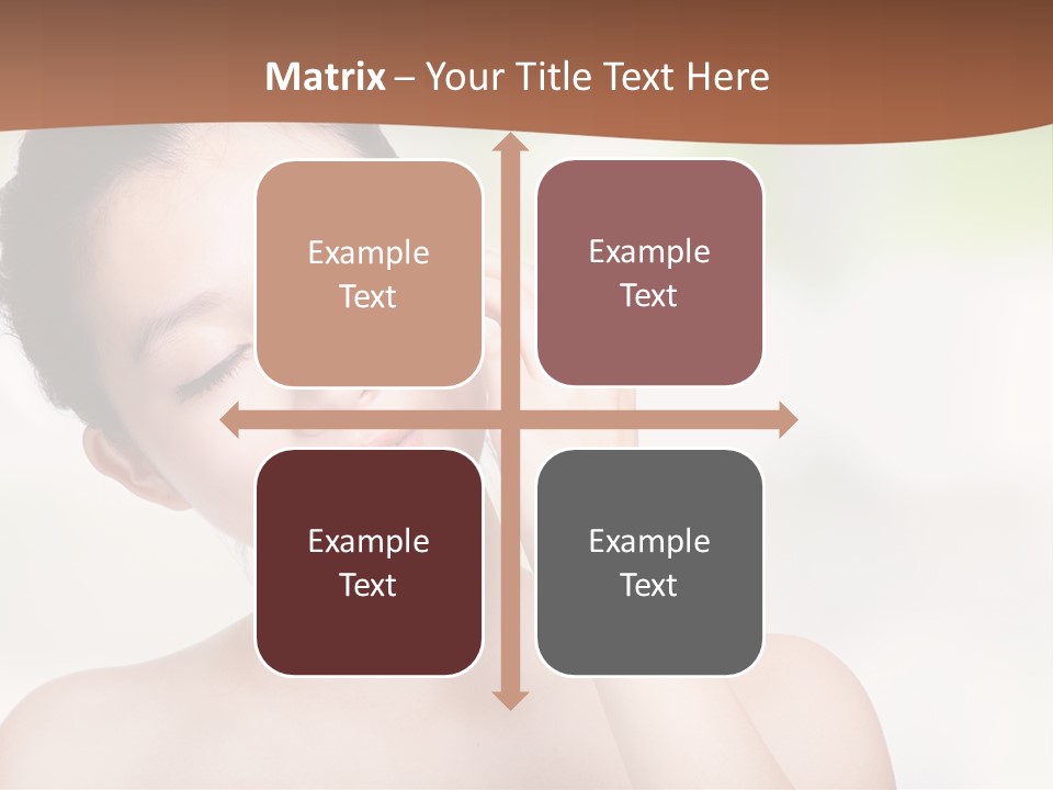 Girl Beautiful Model PowerPoint Template