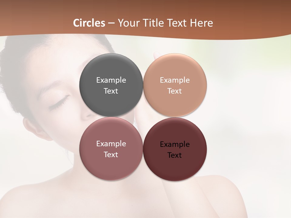 Girl Beautiful Model PowerPoint Template