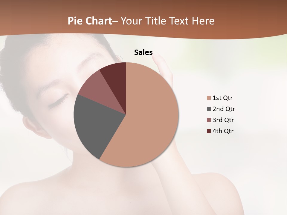 Girl Beautiful Model PowerPoint Template