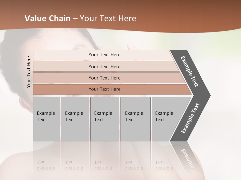 Girl Beautiful Model PowerPoint Template