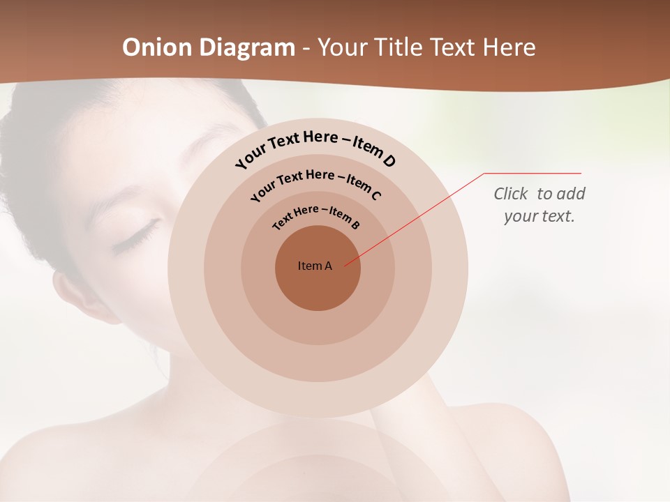 Girl Beautiful Model PowerPoint Template