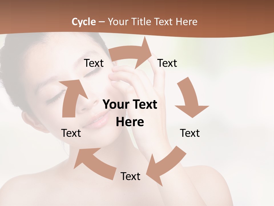 Girl Beautiful Model PowerPoint Template